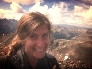 Me giving you a thumbs up on the summit.  Because I'm cool like that.